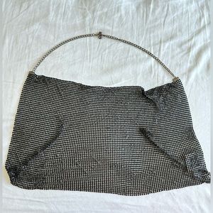 Princess Polly rhinestone chain mail top